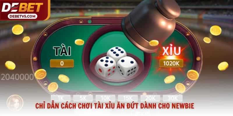 Chỉ dẫn cách chơi tài xỉu ăn đứt dành cho newbie