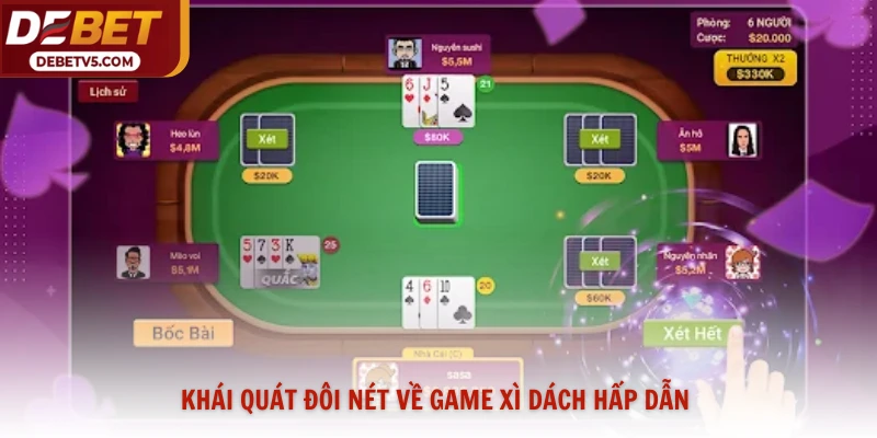 Khái quát đôi nét về game xì dách hấp dẫn